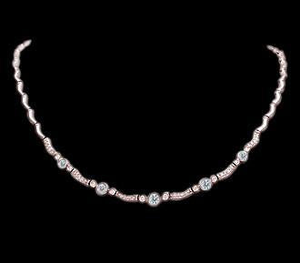 4 Carat Diamonds Yard Necklace Pendant Rose Gold Yard By Diamond Rose Gold Pink