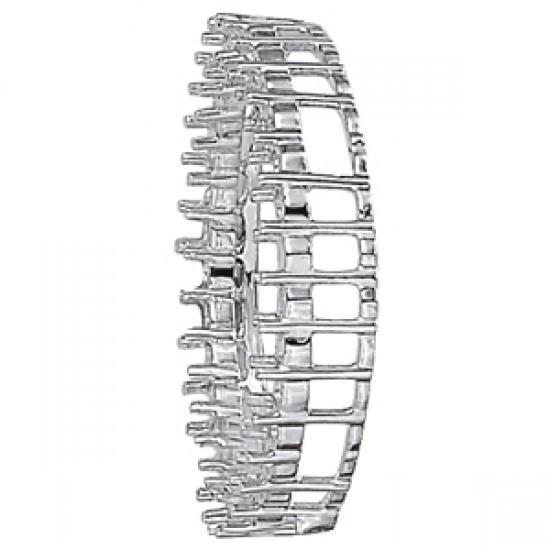 Circle Style 1.20 Ct. Round Diamonds Pendant Without Chain Gold 14K
