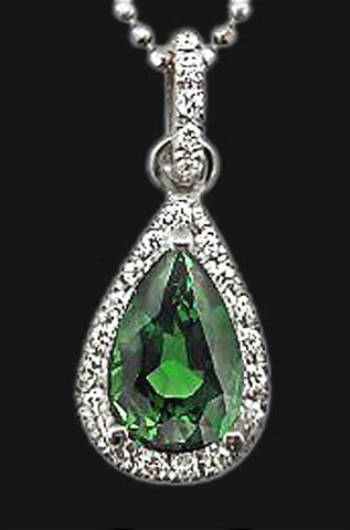 2.51 Ct.Natural Diamonds Pendant Necklace Pear Cut New