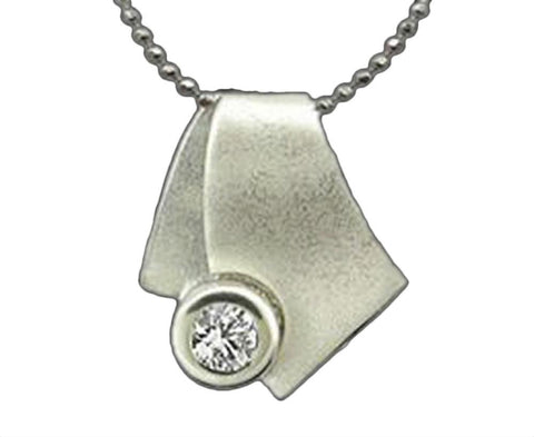 2 Carat Diamond Solitaire Pendant F Vs1 Gold Necklace