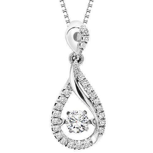 Round Brilliant 2 Ct Gorgeous Diamonds Necklace Pendant White Gold Jewelry