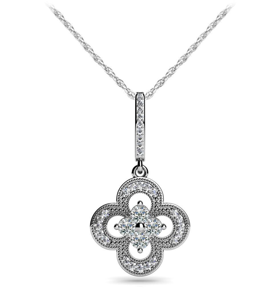 Round Brilliant Cut 6.00 Carats Diamonds Lucky For Pendant Necklace