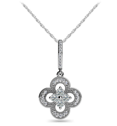 Round Brilliant Cut 6.00 Carats Diamonds Lucky For Pendant Necklace