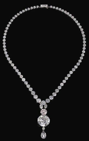 Pendant White Gold Round Cut Diamond Ladies Necklace Fine Jewelry 22.00 Carats