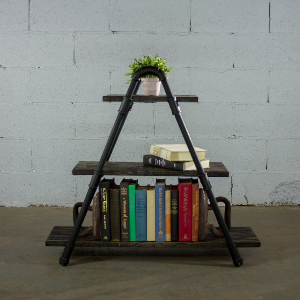 Charleston Industrial Chic Display Bookcase