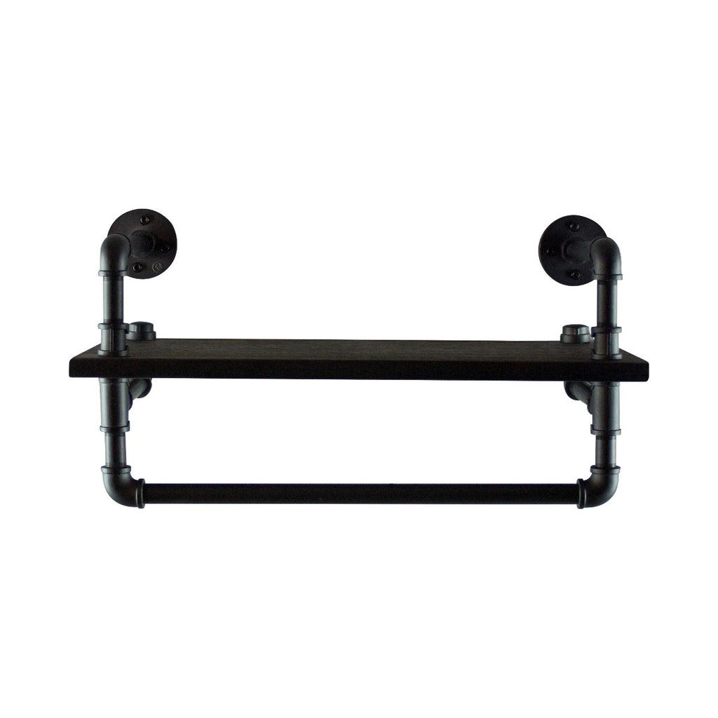 Ann Harbor Industrial Farmhouse 33" Wide Shelf Rack