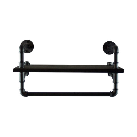 Ann Harbor Industrial Farmhouse 33" Wide Shelf Rack