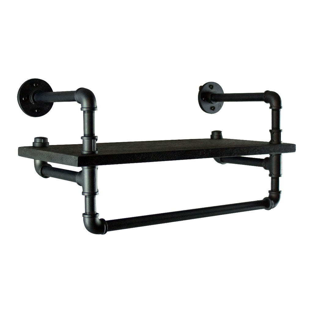 Ann Harbor Industrial Farmhouse 33" Wide Shelf Rack