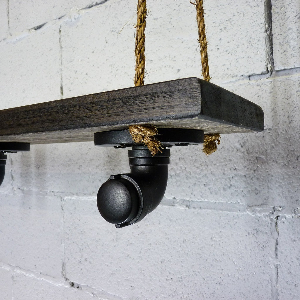Portland Industrial Chic Hanging Shelf Planter