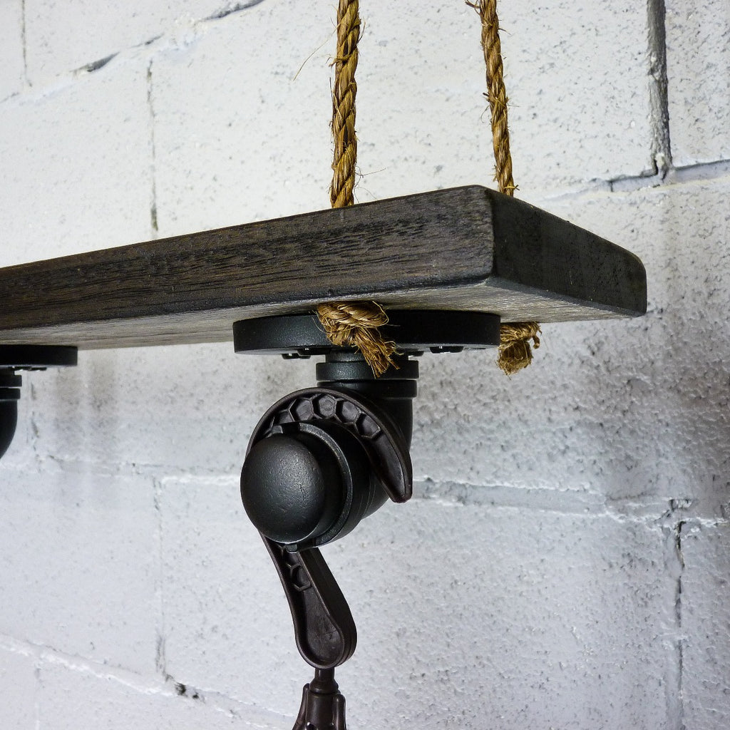 Portland Industrial Chic Hanging Shelf Planter