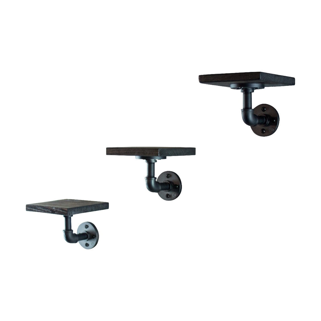Ames 3-Piece Industrial Chic Decorative Shelf